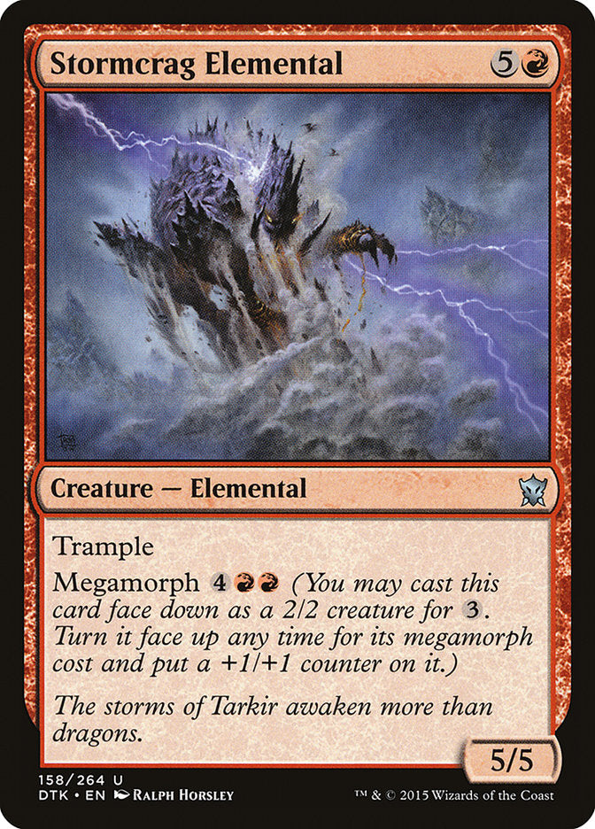 Stormcrag Elemental [Dragons of Tarkir] | Good Games Morley