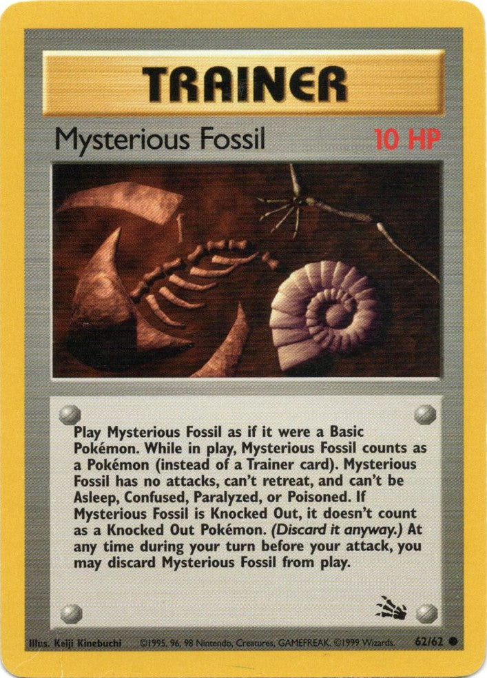 Mysterious Fossil (62/62) [Fossil Unlimited] | Good Games Morley