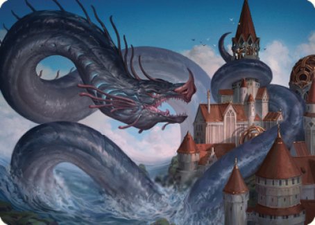 Tolarian Terror Art Card [Dominaria United Art Series] | Good Games Morley