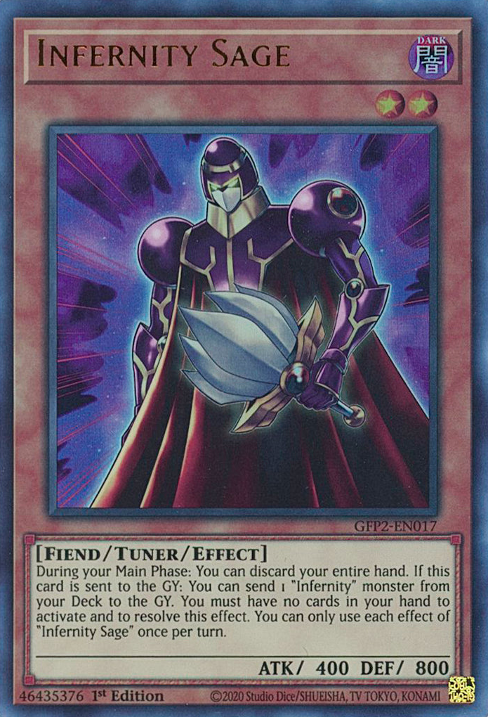 Infernity Sage [GFP2-EN017] Ultra Rare | Good Games Morley