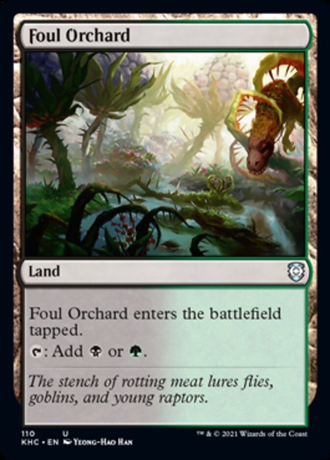 Foul Orchard [Kaldheim Commander] | Good Games Morley