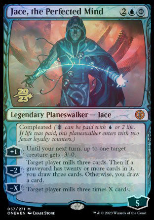 Jace, the Perfected Mind [Phyrexia: All Will Be One Prerelease Promos] | Good Games Morley