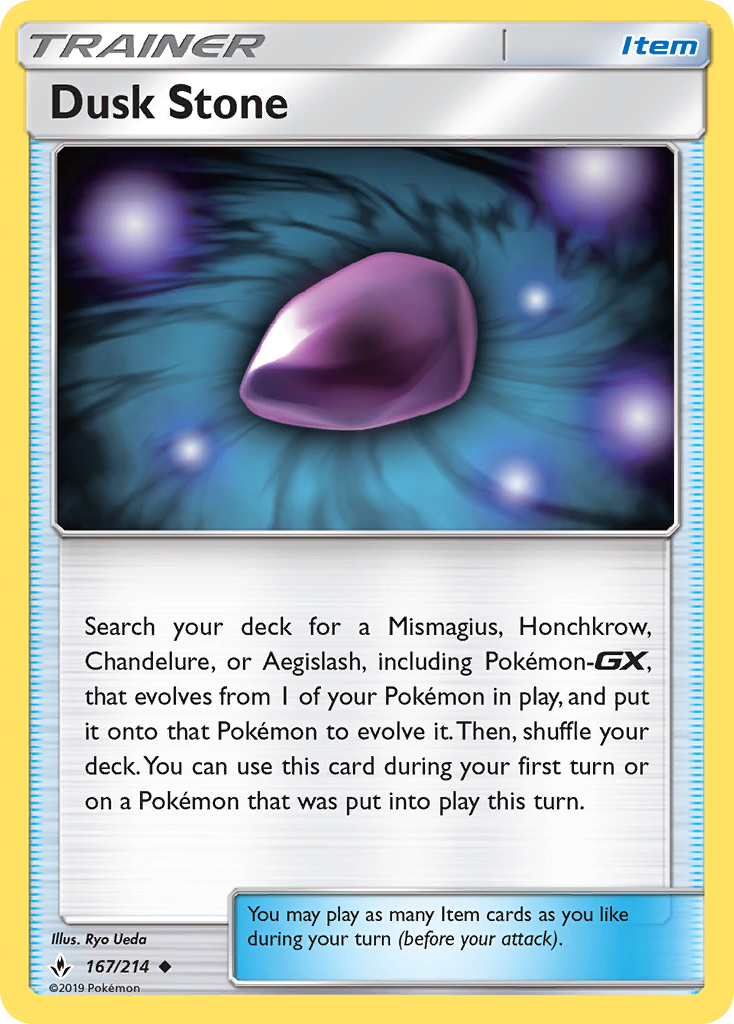 Dusk Stone (167/214) [Sun & Moon: Unbroken Bonds] | Good Games Morley