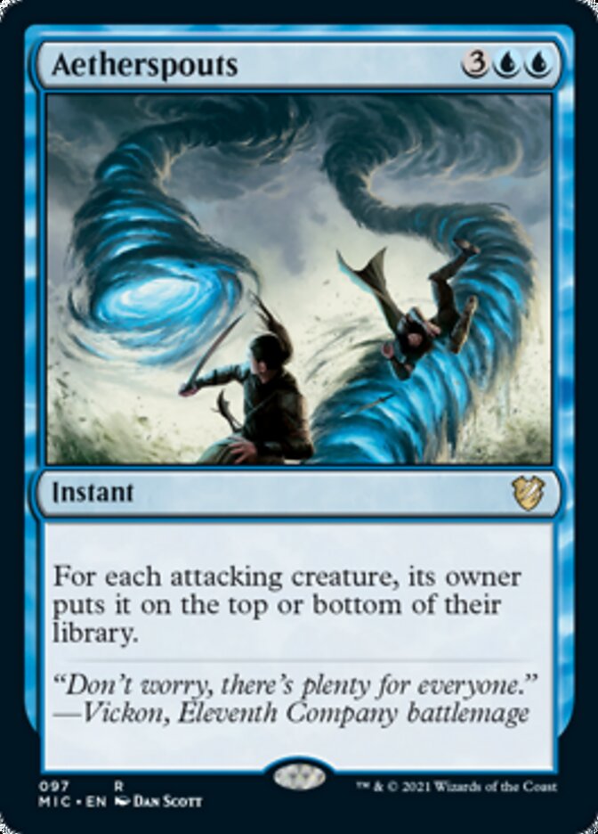 Aetherspouts [Innistrad: Midnight Hunt Commander] | Good Games Morley