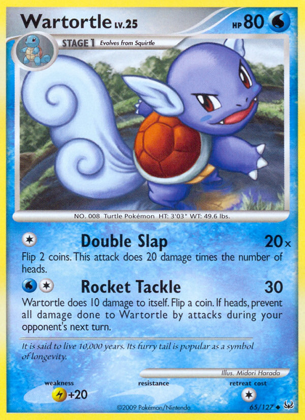Wartortle (65/127) [Platinum: Base Set] | Good Games Morley