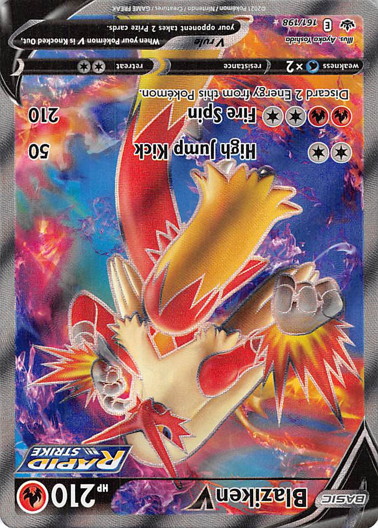 Blaziken V (161/198) [Sword & Shield: Chilling Reign] | Good Games Morley